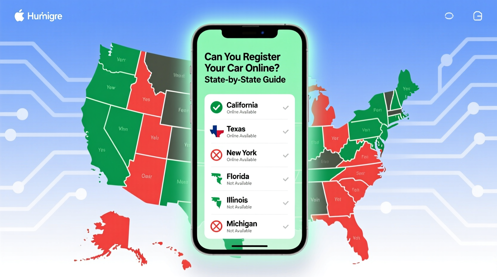 can i get my car registered online
