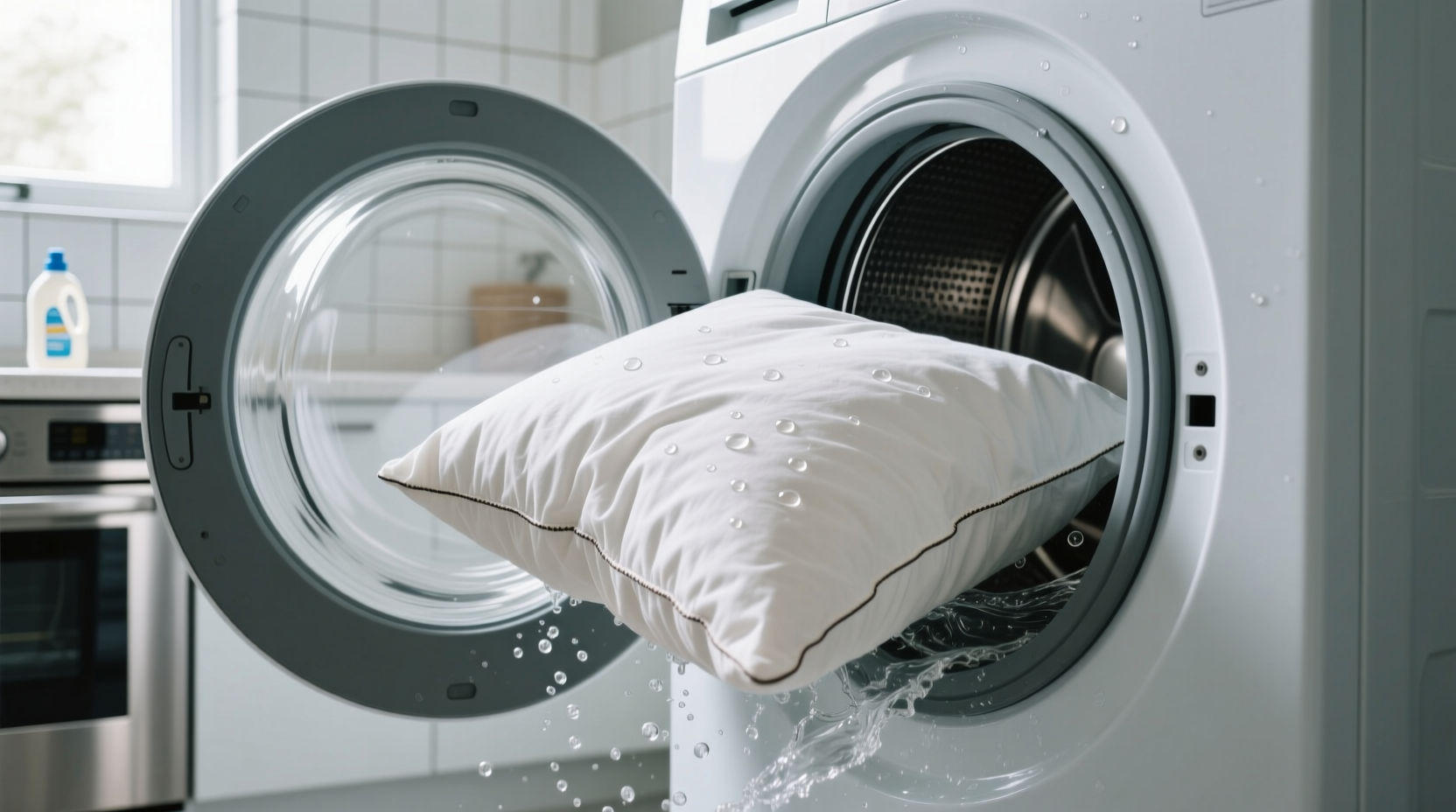 can you wash pillows in washing machine