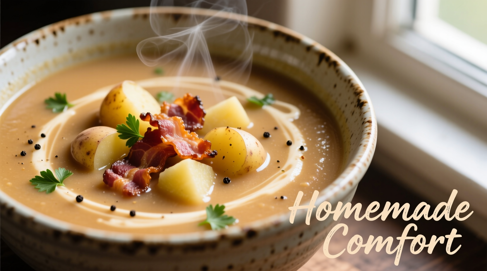 Perfect Creamy Potato and Bacon Soup Recipe in 45 Minutes