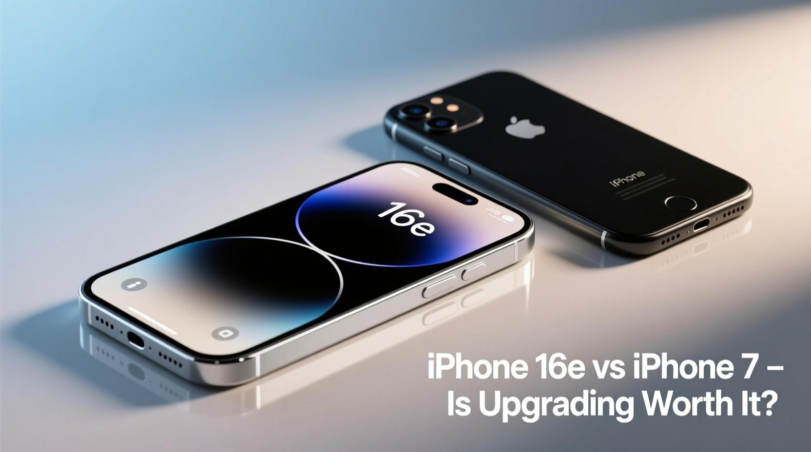 iphone 16e vs iphone 7 is upgrading from a 7 worth it for the 16e
