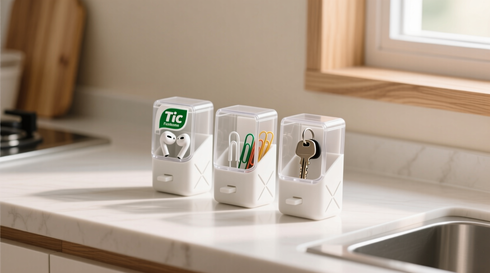 store small items in tic tac dispensers for no hassle s
