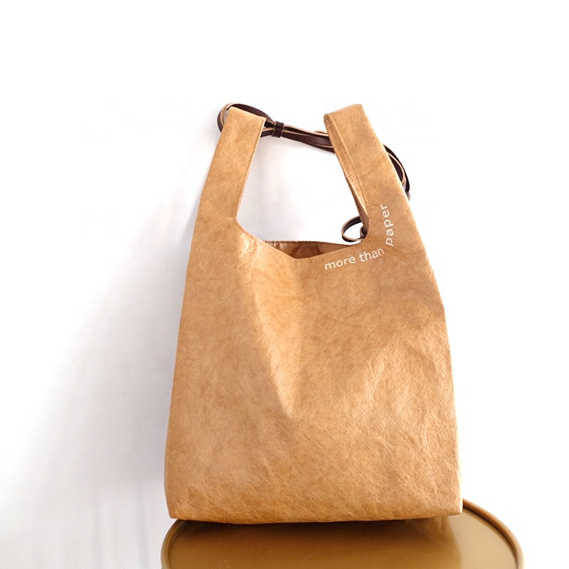 Crossbody Fashion Tyvek Tote Bag, Tyvek Craft Paper Tote Bag, Storage, Travel, Promotion, Makeup Packing
