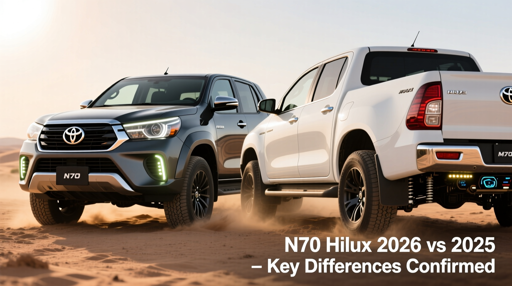 N70 Hilux 2026 vs 2025: Key Differences Confirmed
