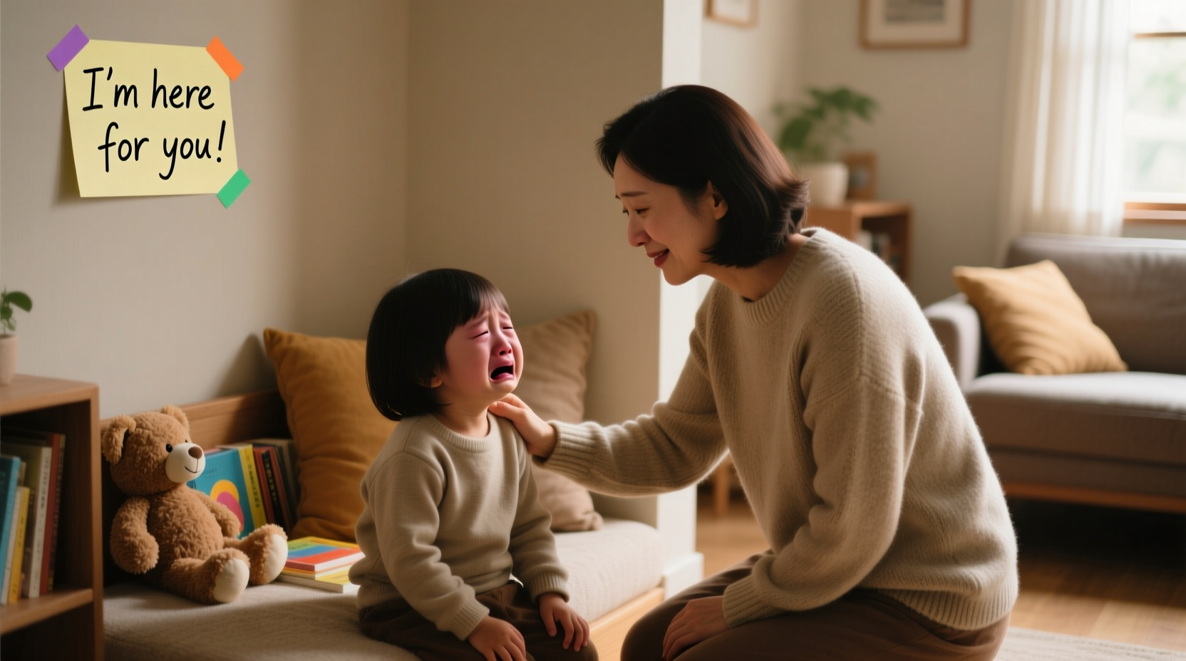 effective strategies to comfort and support a child who cries frequently