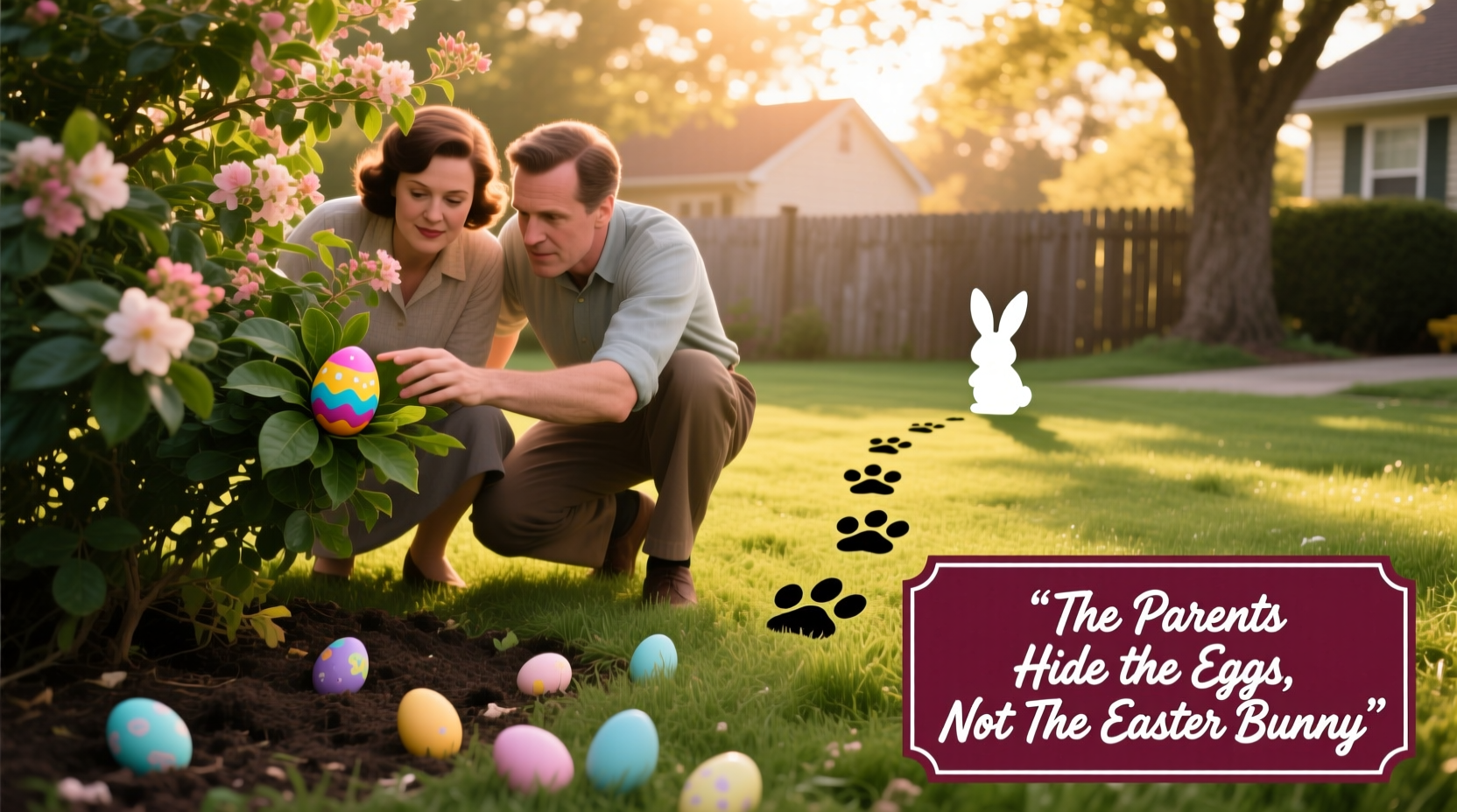 does the easter bunny hide eggs or do the parents