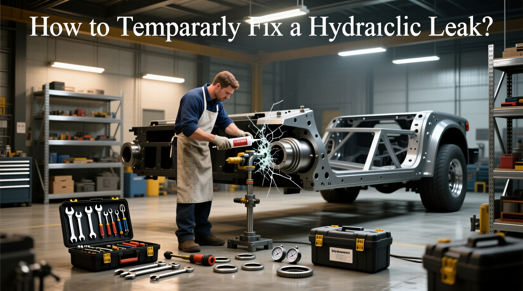 How to Choose Hydraulic Body Frame Repair Kit, How to Temporarily Fix a Hydraulic Leak?