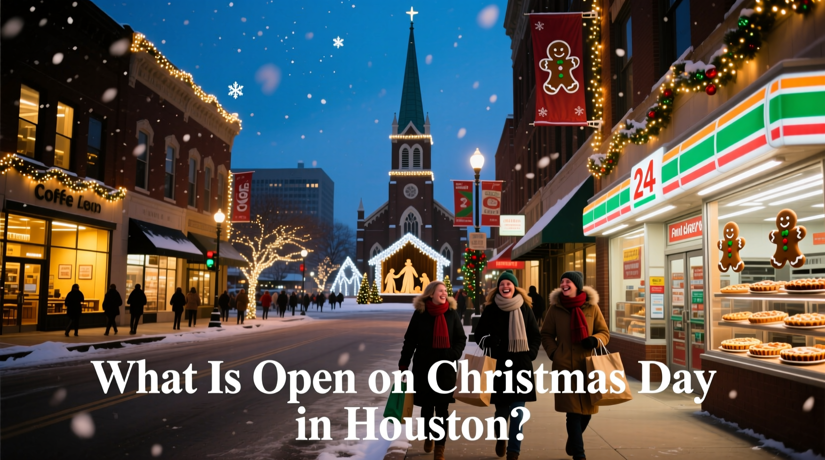 what is open on christmas day in houston