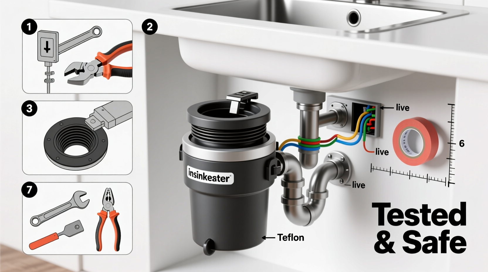 step by step guide to installing an insinkerator garbage disposal like a pro