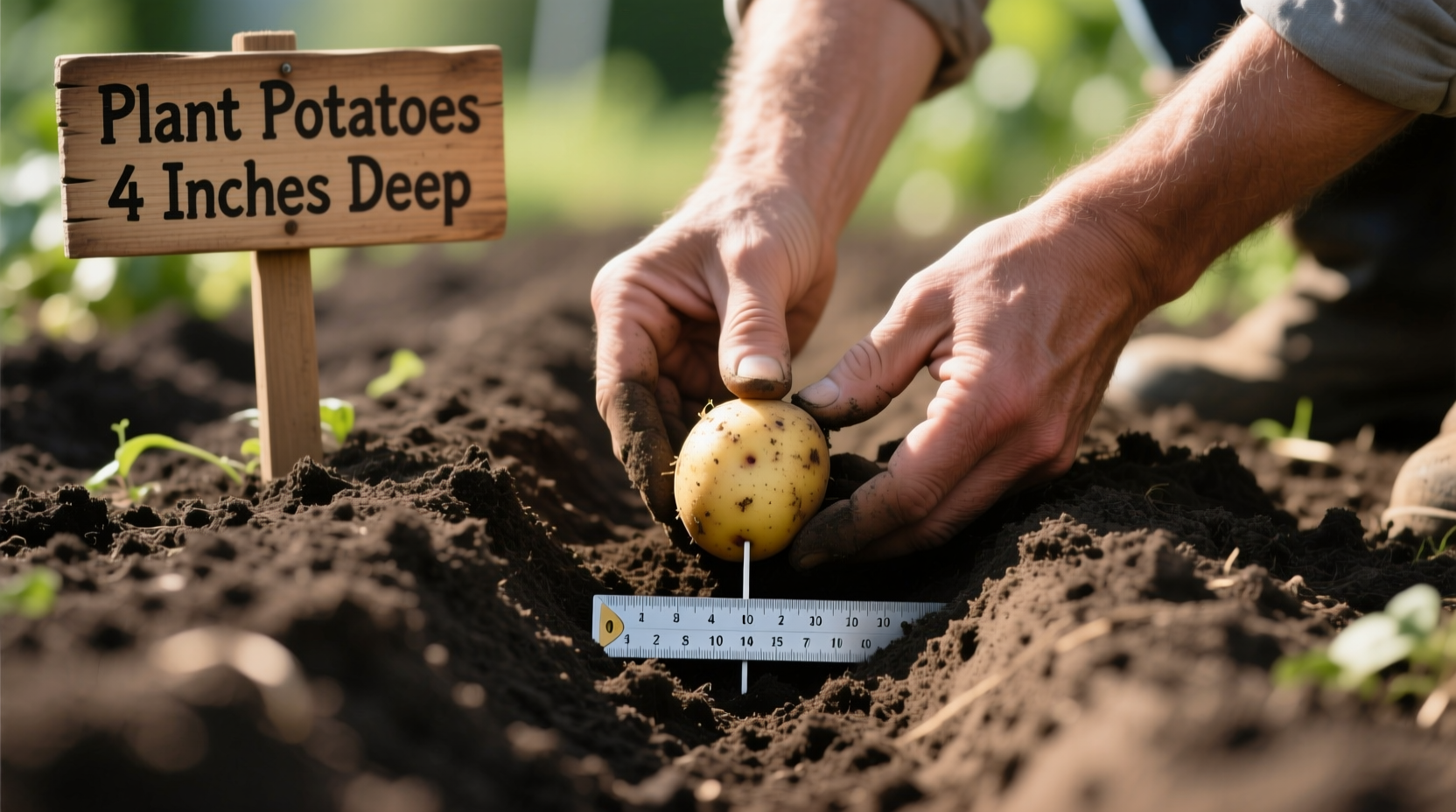 How Deep to Plant Potatoes: 3-4 Inches for Best Harvest