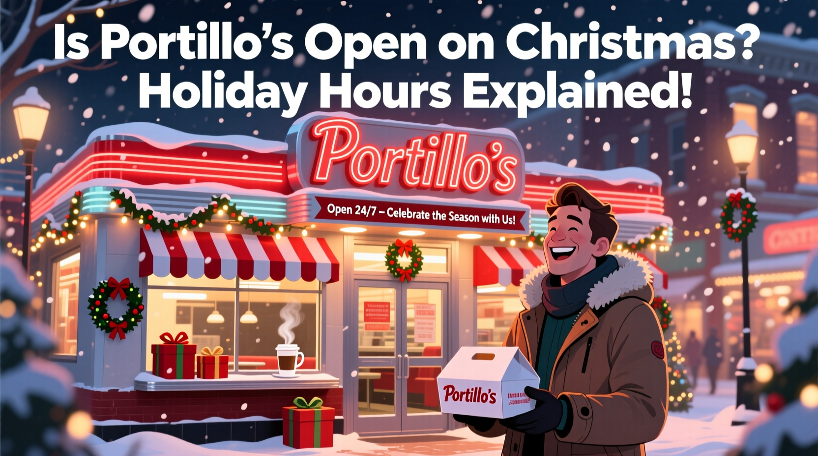 is portillos open on christmas
