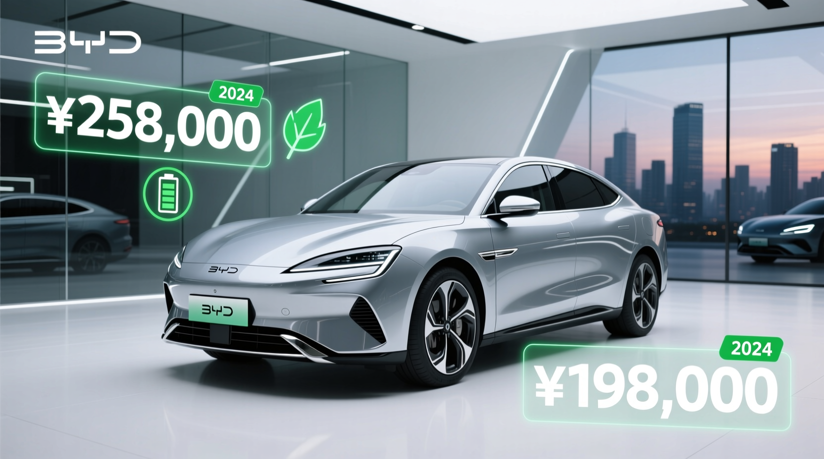 how much is a byd car