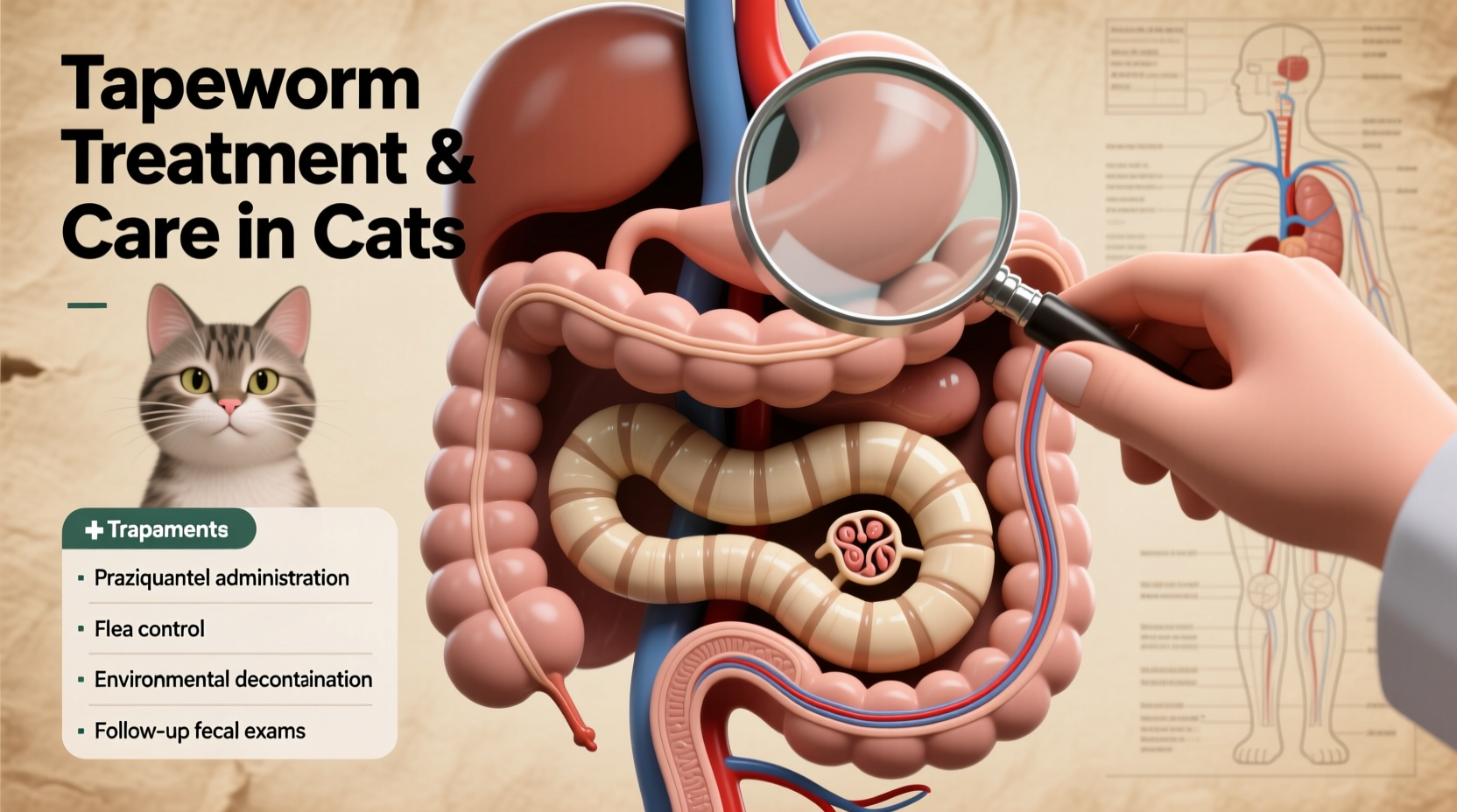 effective treatments and care for tapeworms in cats
