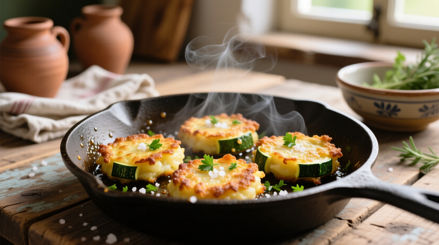 Perfect Courgette Potato Fritters: Crispy Recipe in 30 Minutes