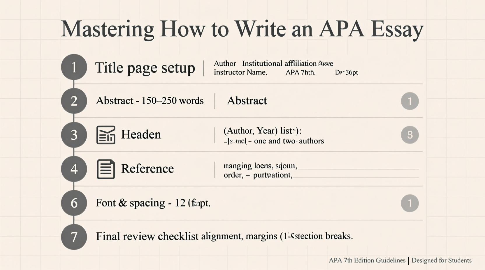 mastering how to write an apa essay a step by step guide to formatting and style