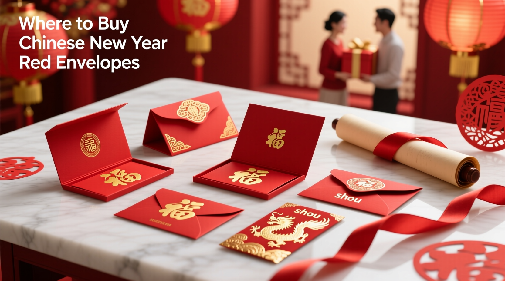 where to buy chinese new year red envelopes