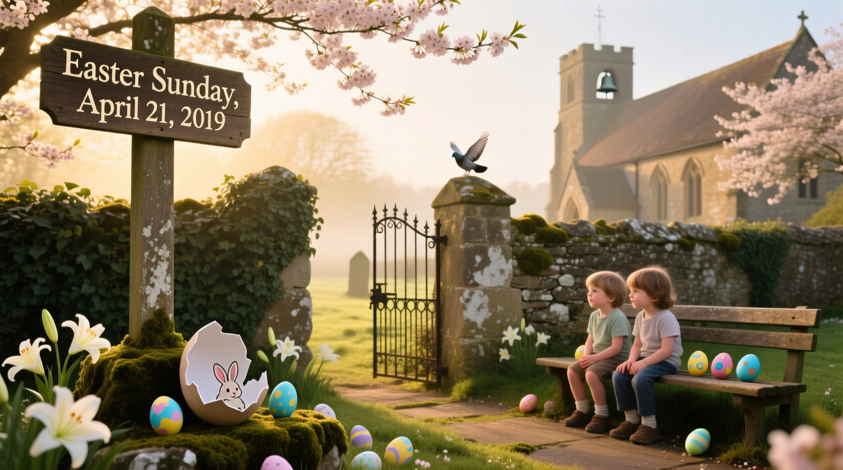 what date was easter on in 2019