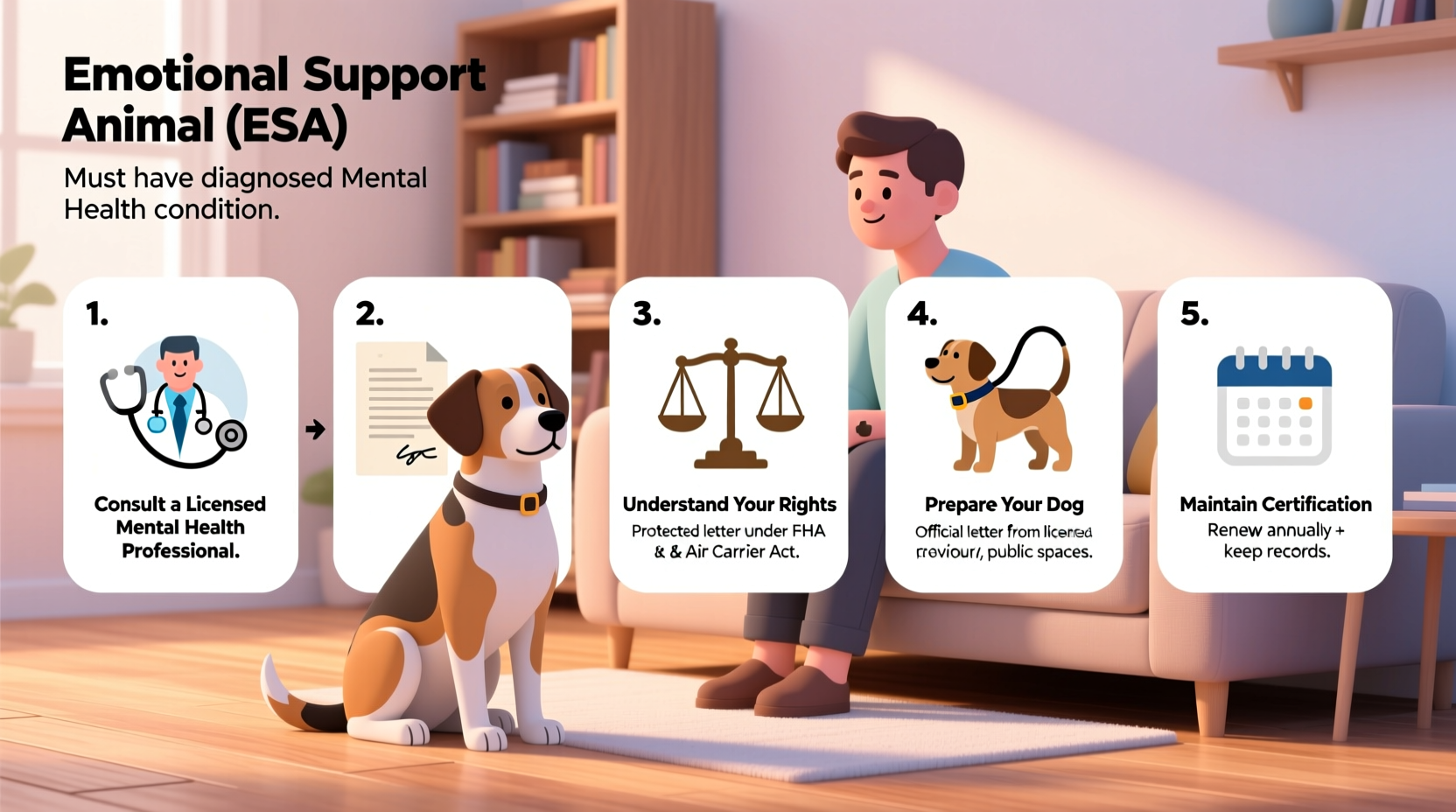 step by step guide to getting your dog esa certified what you need to know