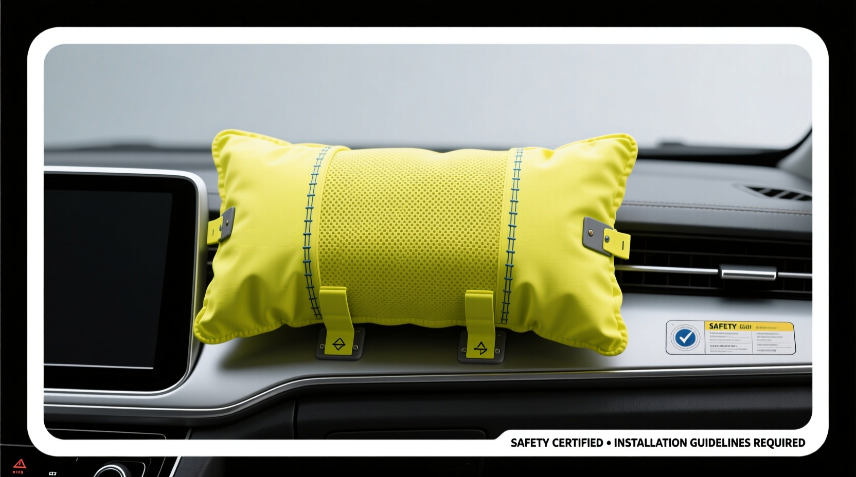 stretch knit install airbag safe