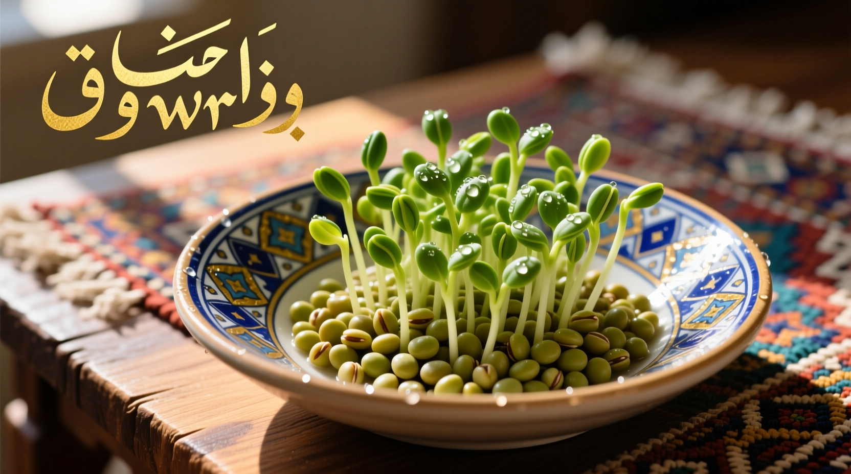 how to grow lentil sprouts for persian new year