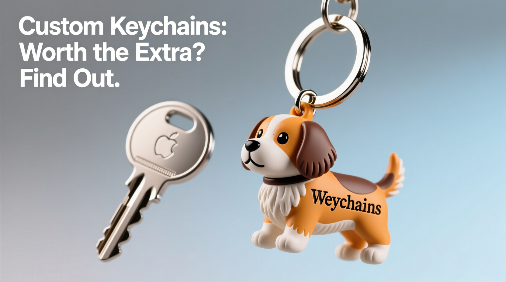 dog keychain vs plain keychain are custom keychains really worth it