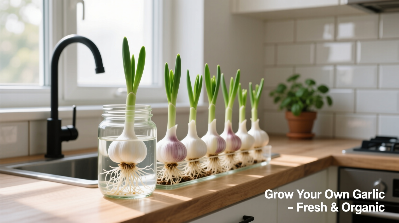Growing Garlic Inside: Complete Year-Round Guide