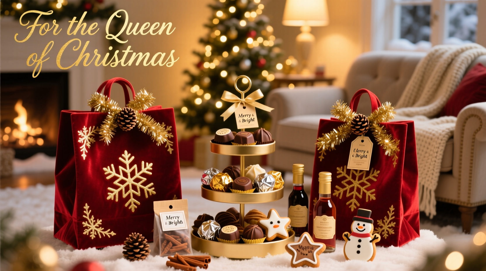 christmas gift bag ideas for ladies festive fun treats