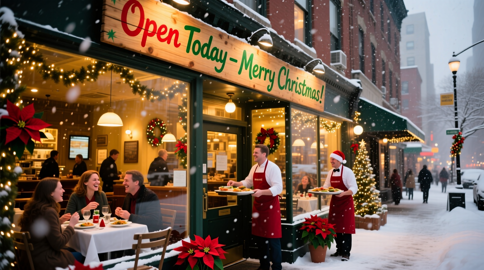 is any restaurant open on christmas day