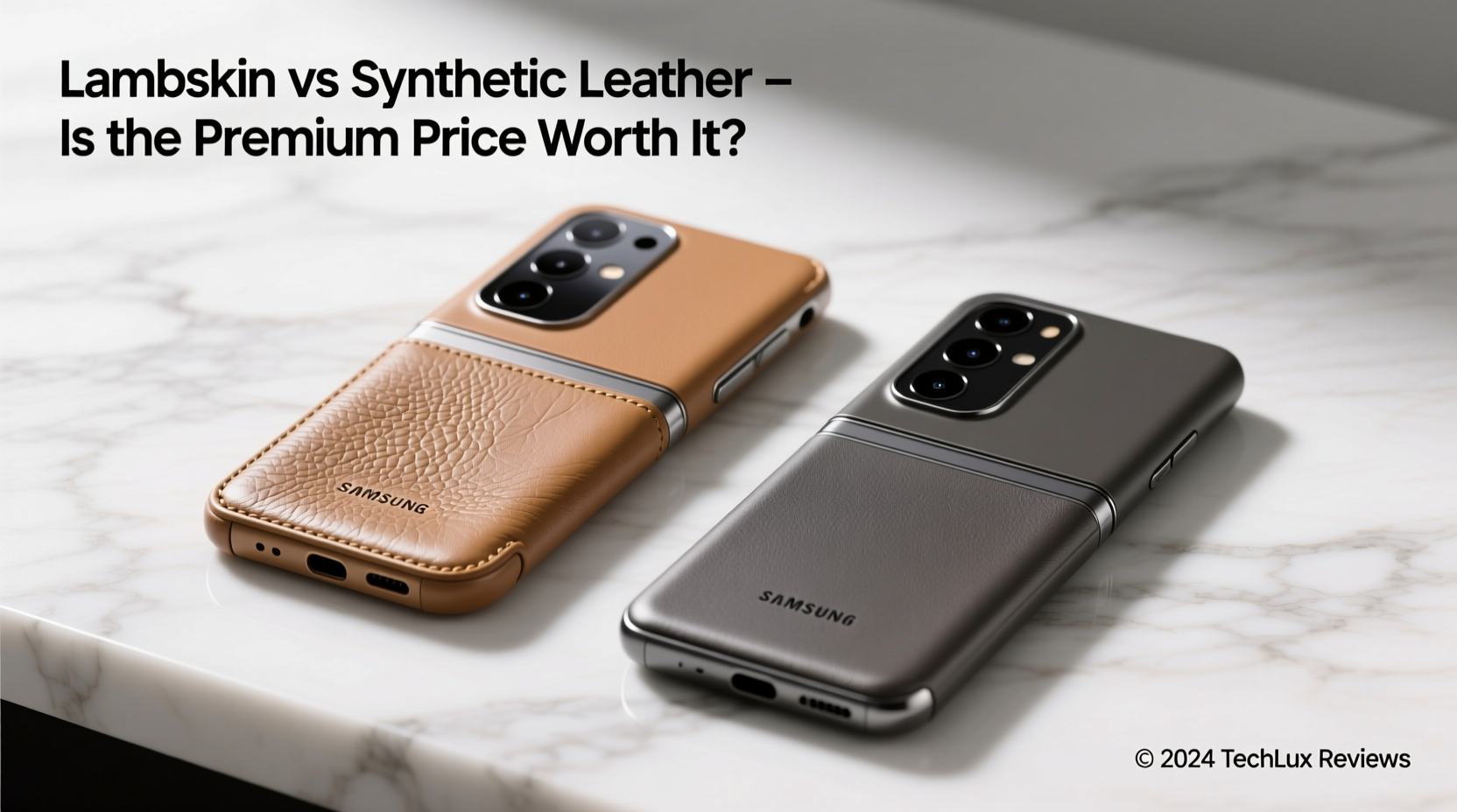 lambskin vs leather z flip case is the extra cost really worth it