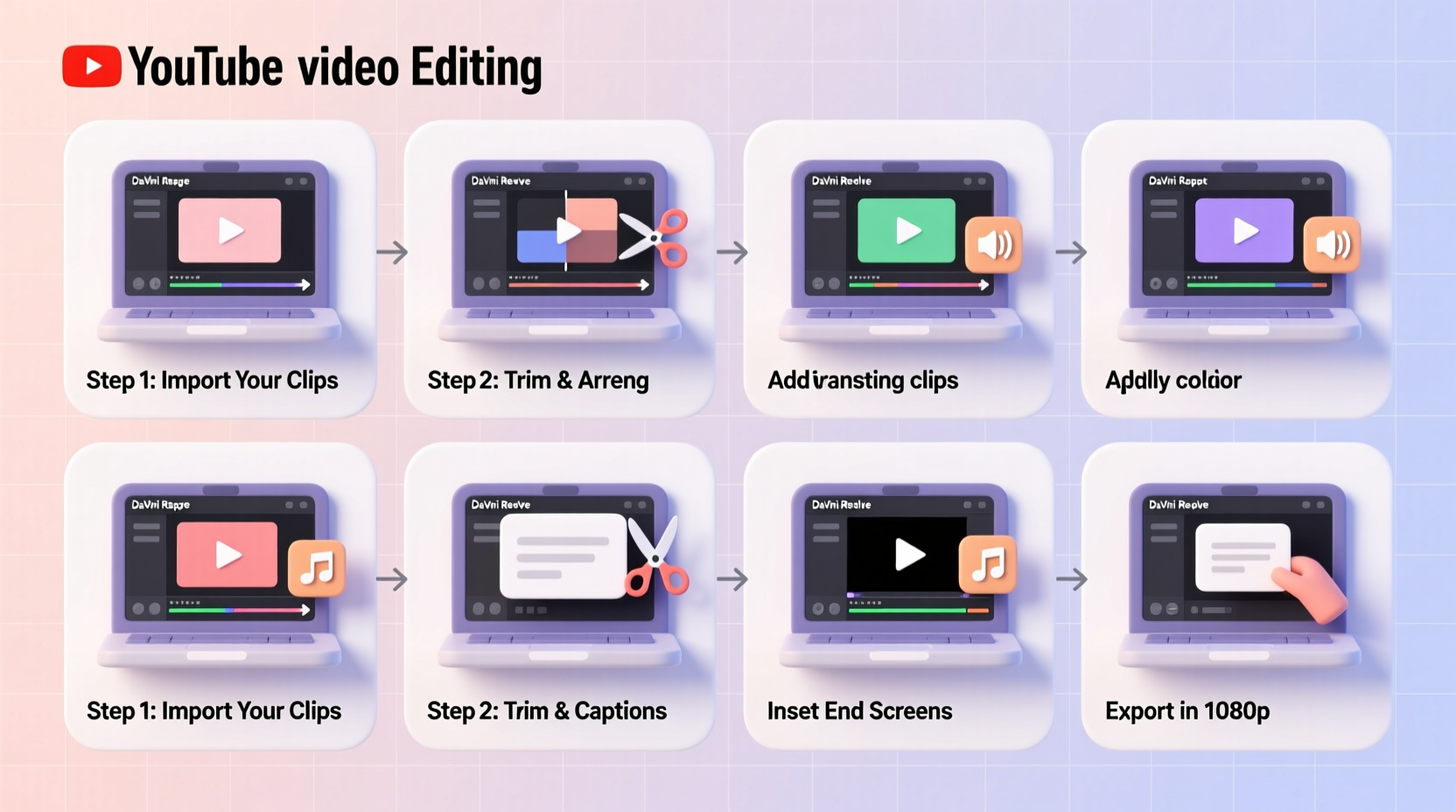 mastering how to video edit for youtube a step by step guide for beginners