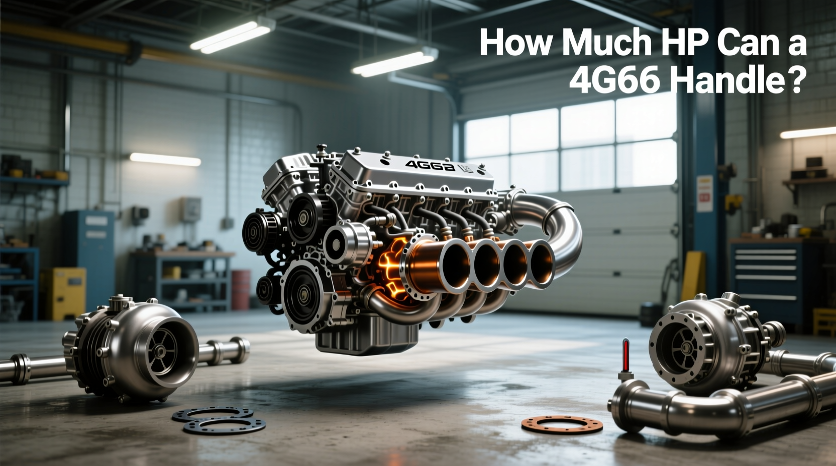 How to choose exhaust manifold 4g63,How much HP can a 4G63 handle?