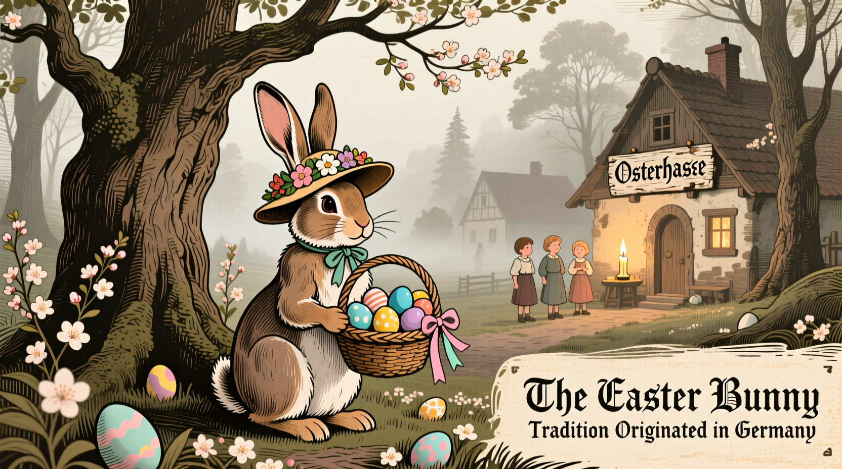 which country did the easter bunny tradition originate from