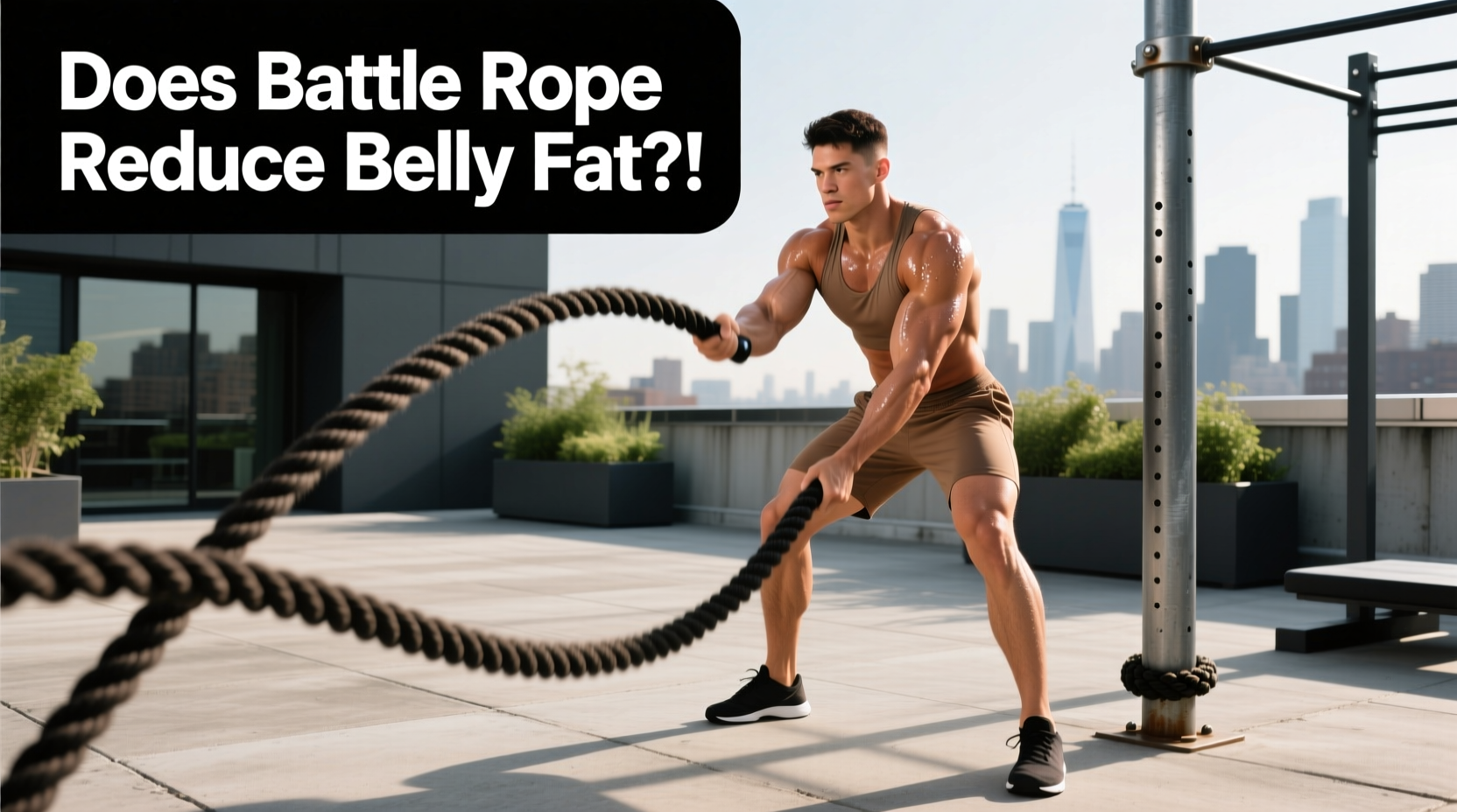 battle ropes for belly fat loss