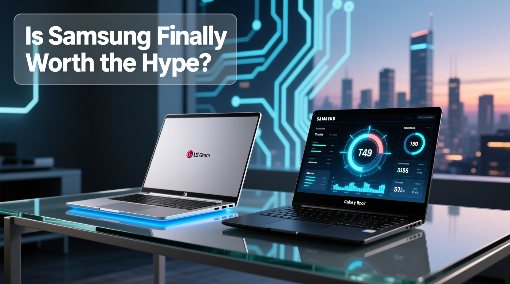 lg gram vs samsung galaxy book is samsung finally worth the hype