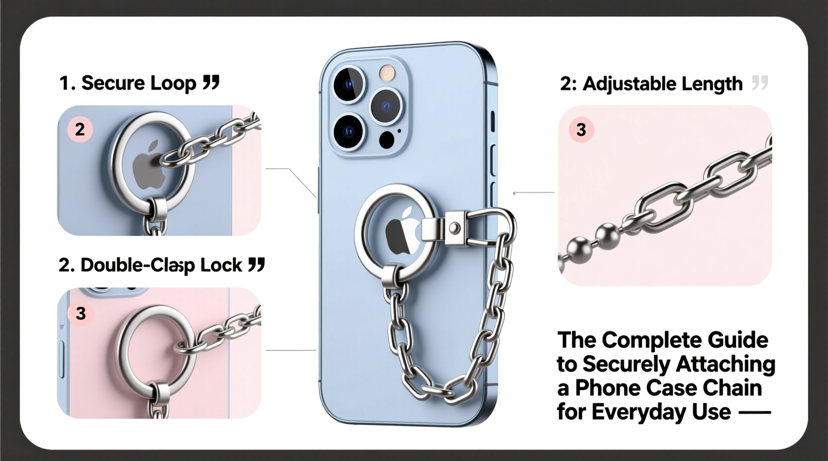 the complete guide to securely attaching a phone case chain for everyday use