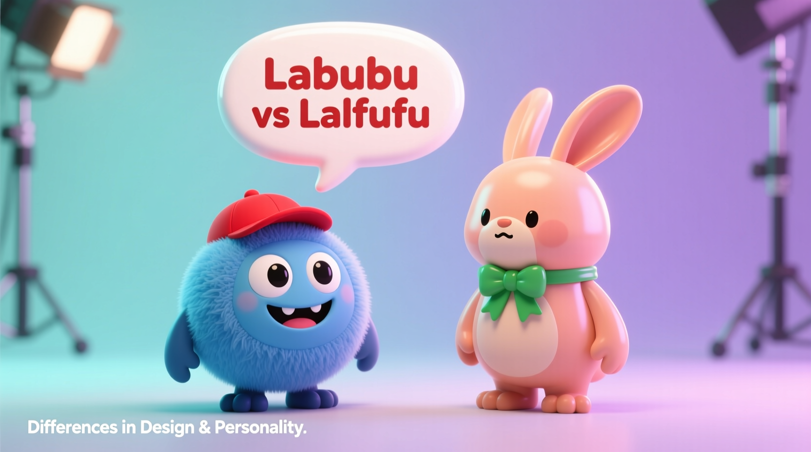 what are the differences between a labubu and a lafufu