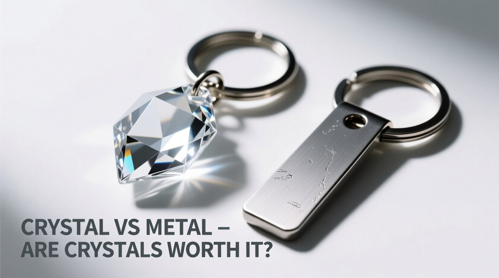 crystal vs metal keychains are crystal keychains actually worth it or just hype