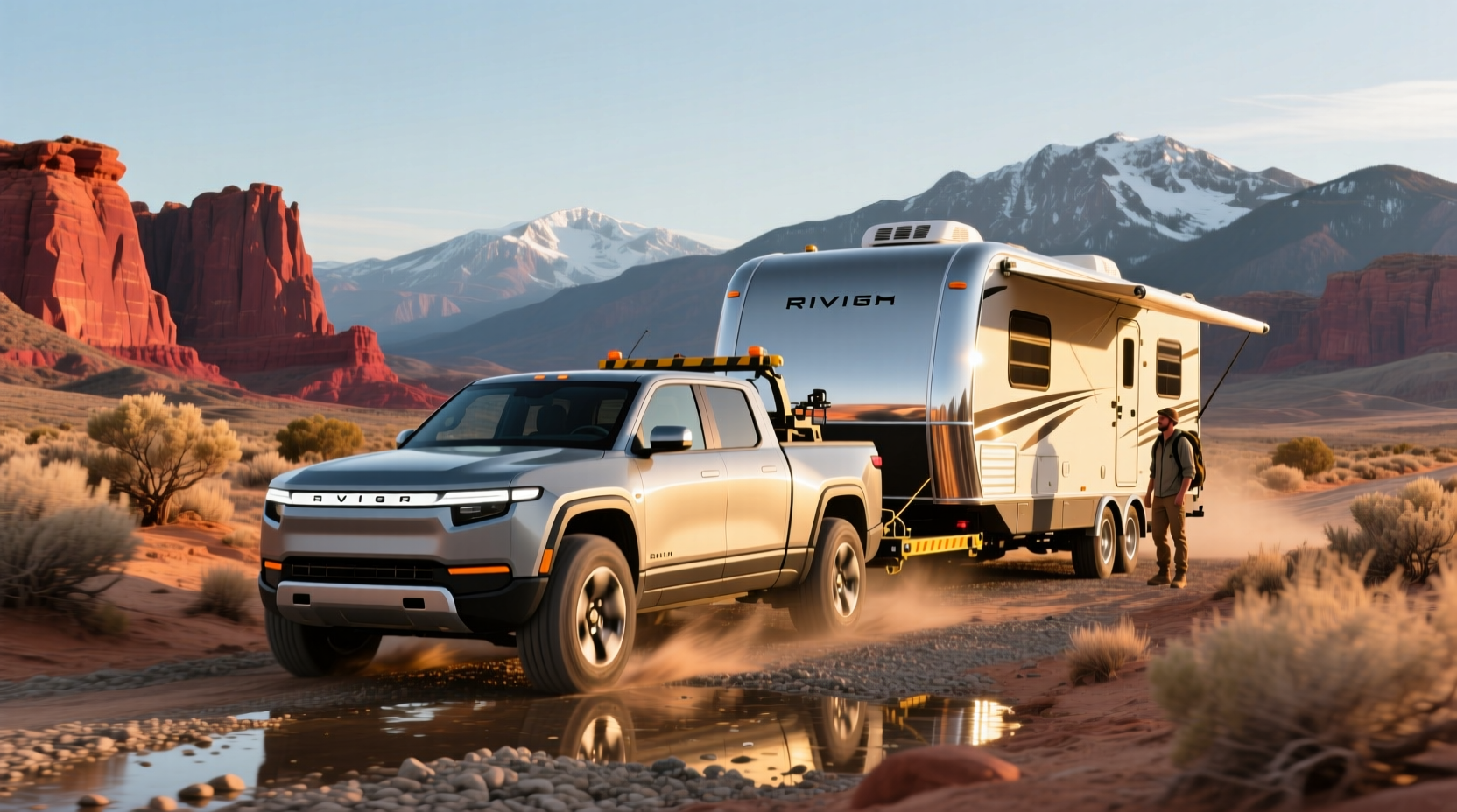 rivian pickup trucks towing capacity buying guide