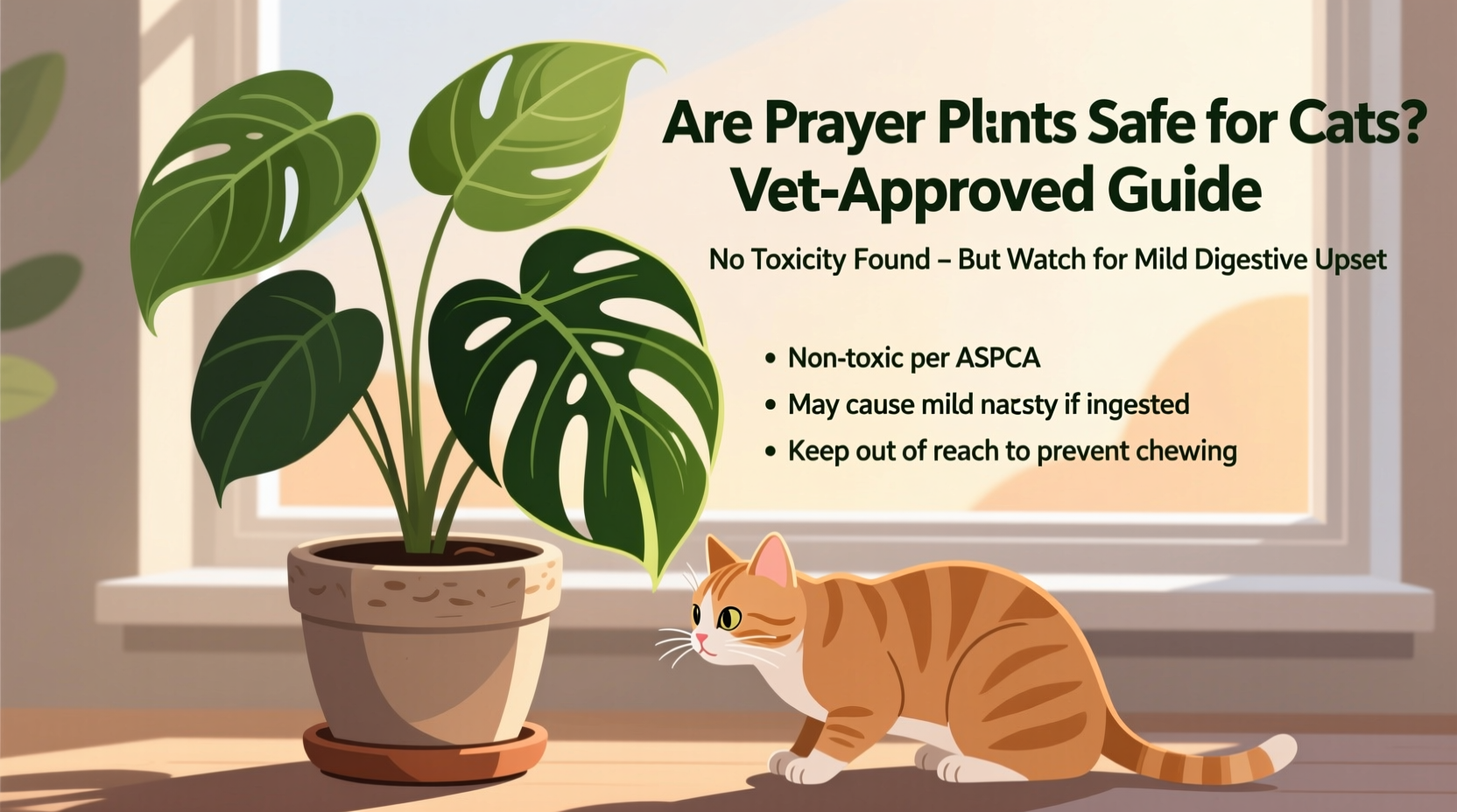 are prayer plants safe for cats