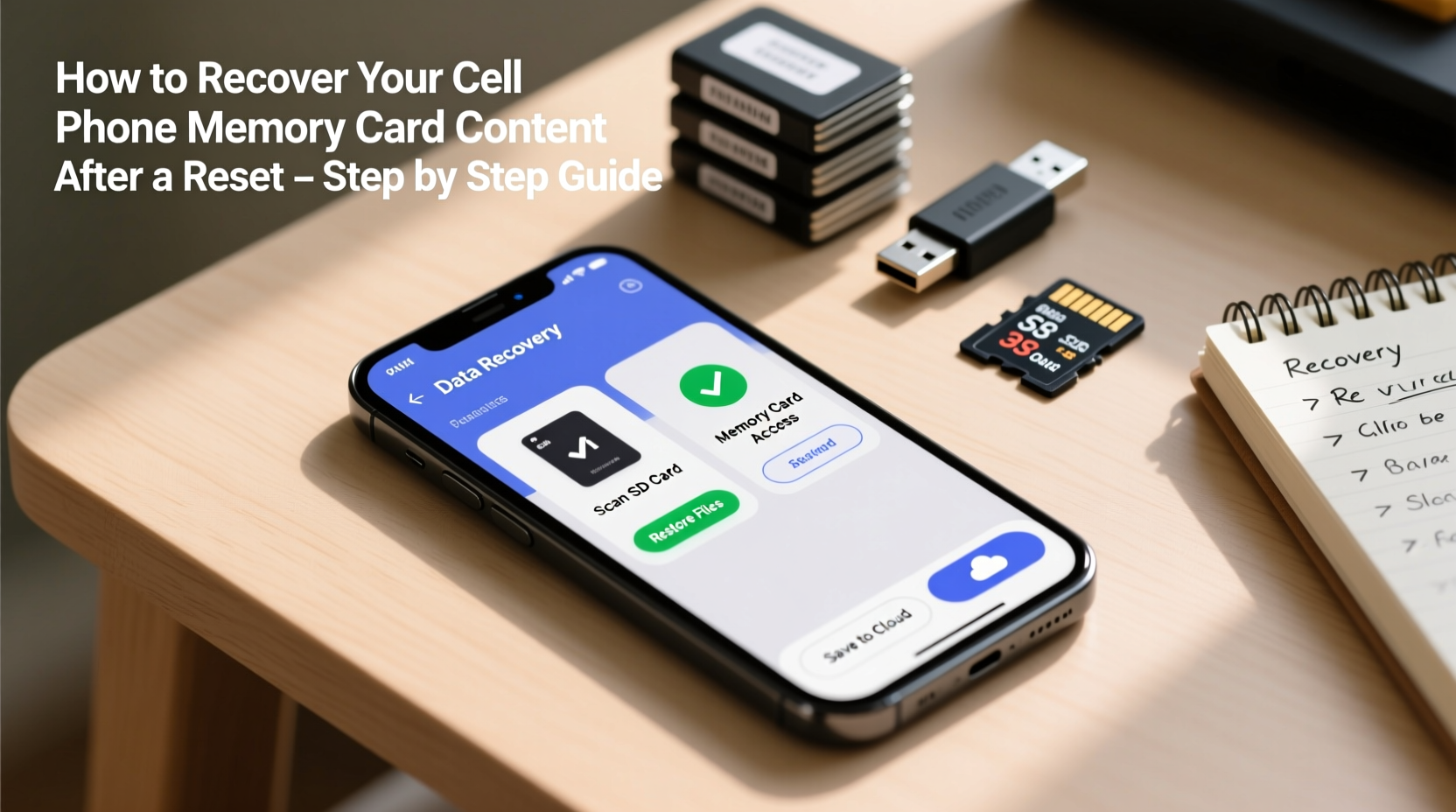 how to recover and access your cell phone memory card content after a reset a step by step guide