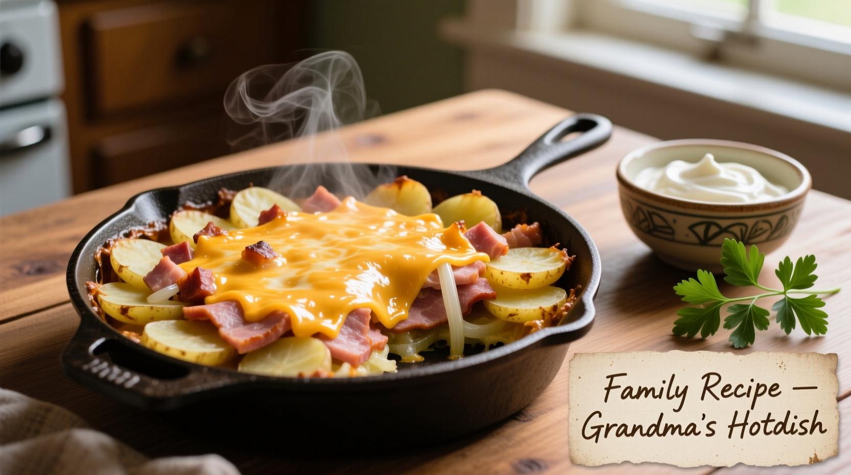Perfect Ham and Potato Hotdish Recipe and History