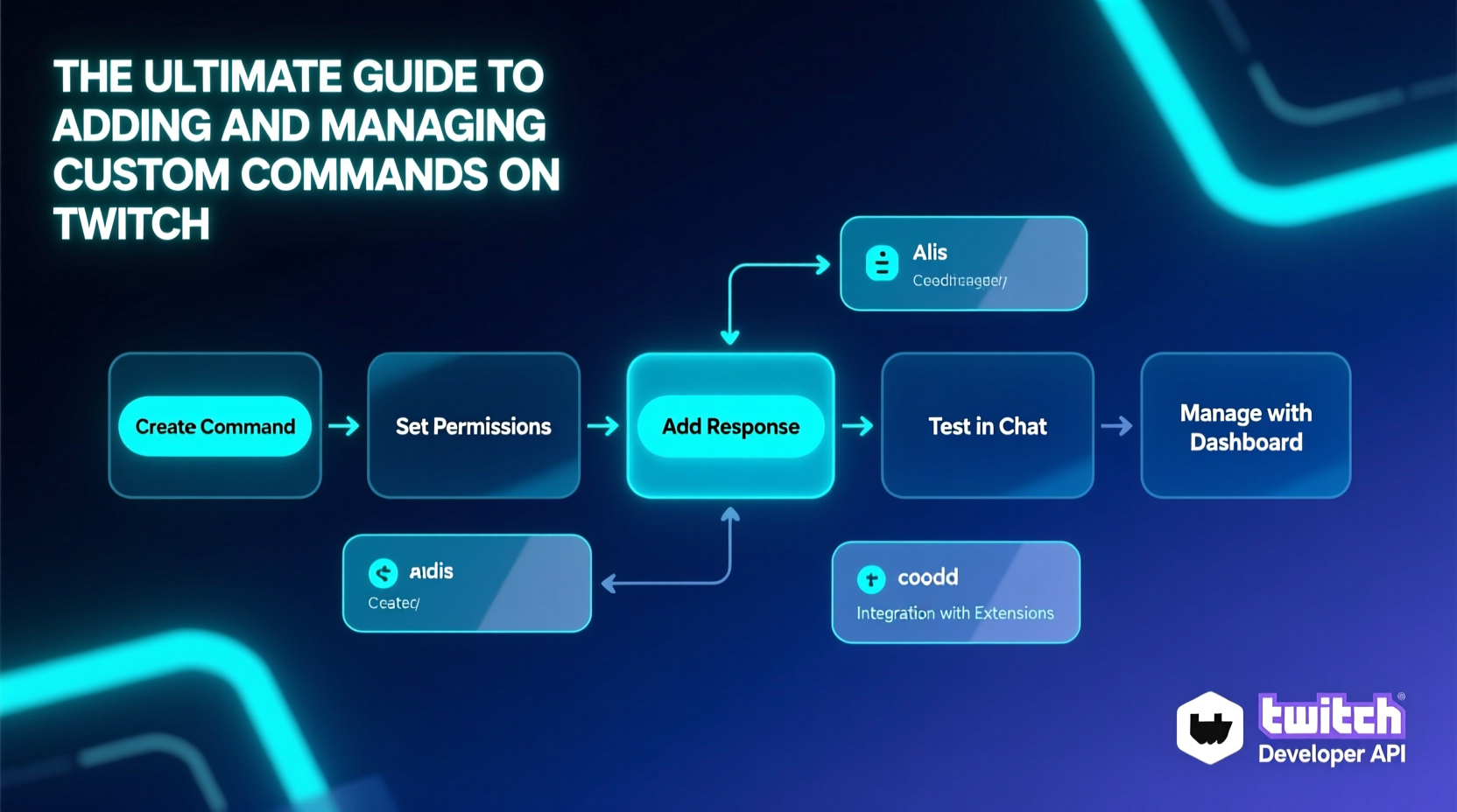 the ultimate guide to adding and managing custom commands on twitch