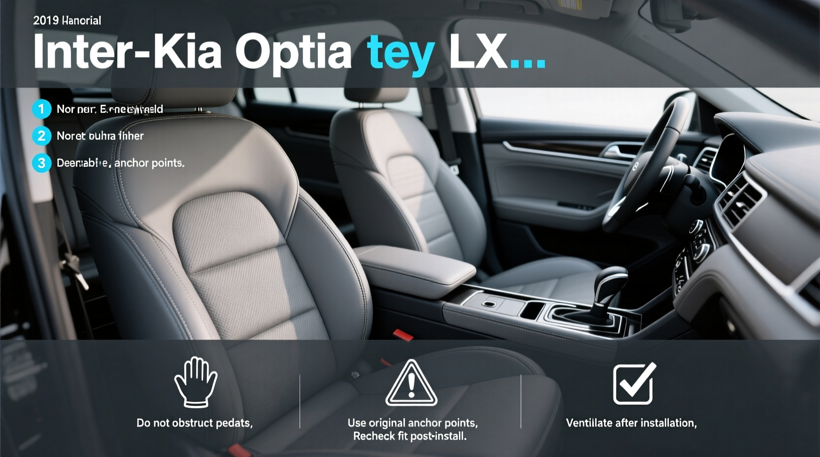 2015 Kia Optima LX Seat Covers Buying Guide