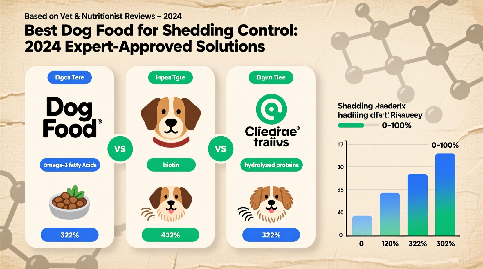 effective solutions for the best dog food for shedding issues