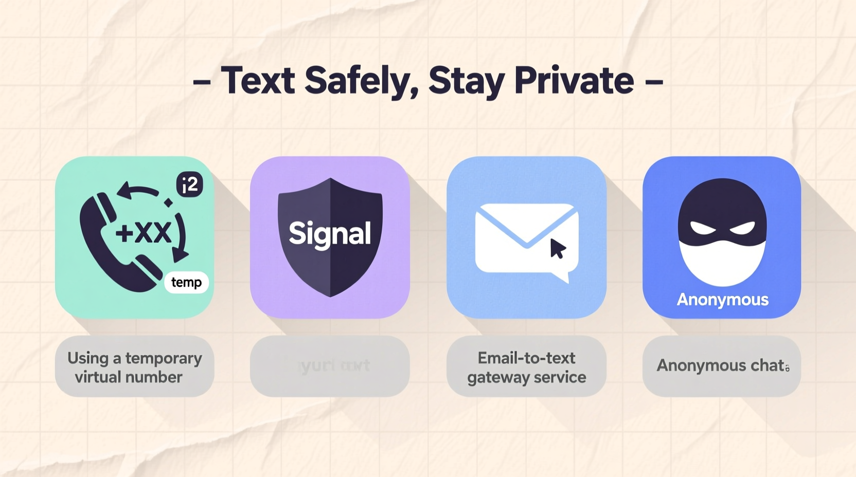 effective methods to text someone without revealing your phone number safely and easily