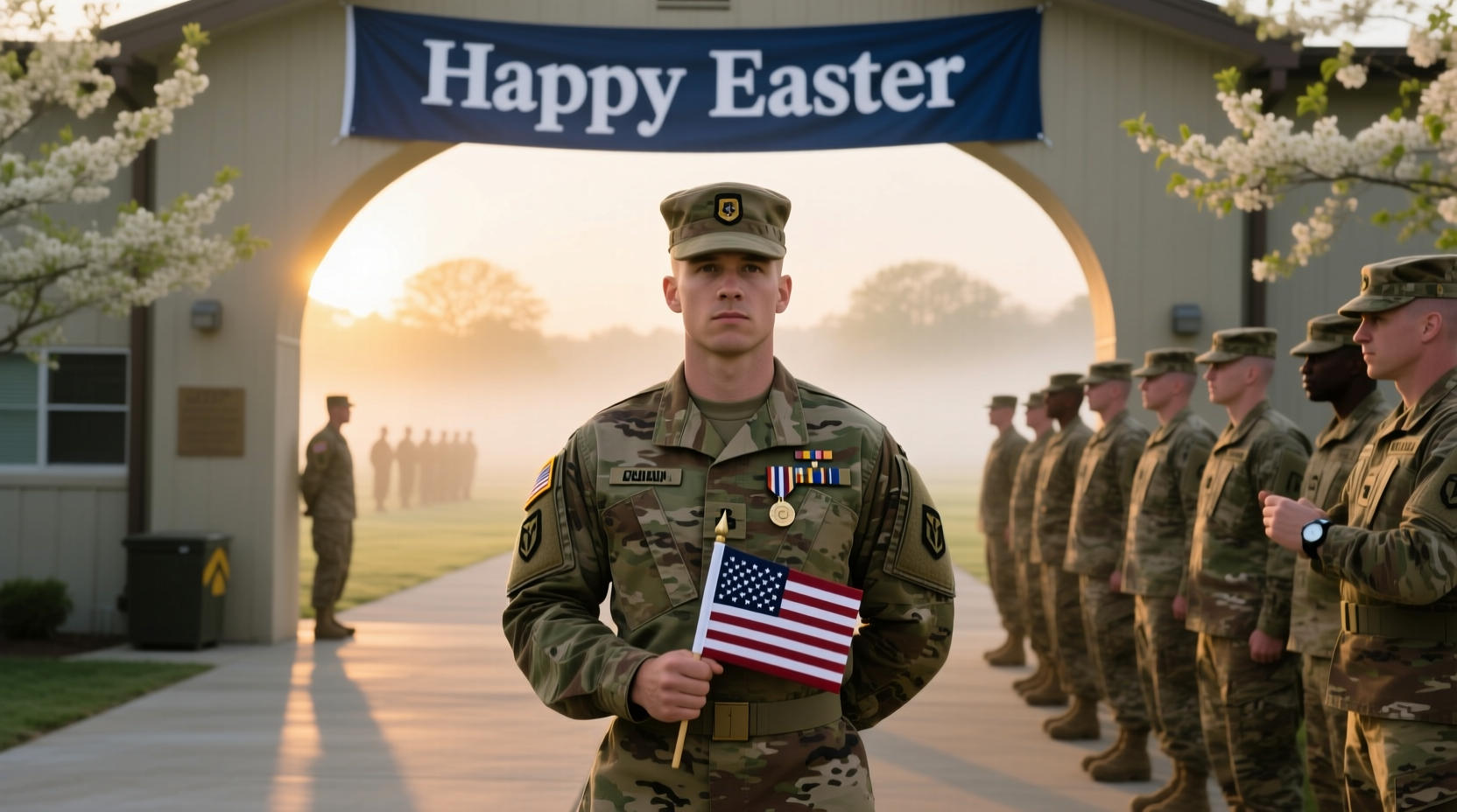 does military get off for easter