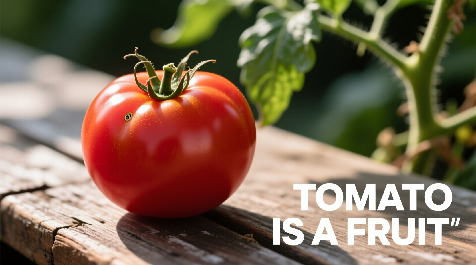 tomato is a fruit
