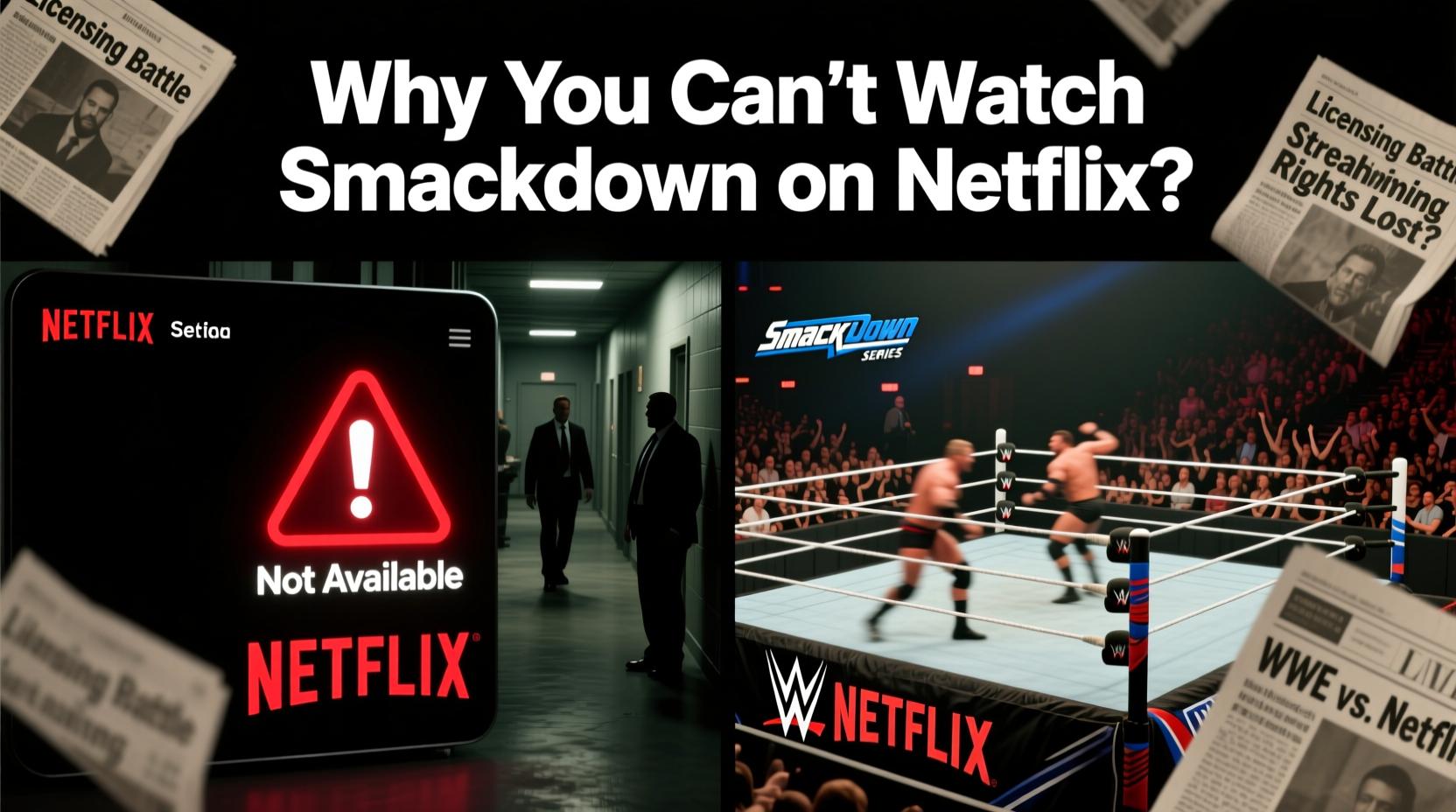 smackdown on netflix why you cant watch it there