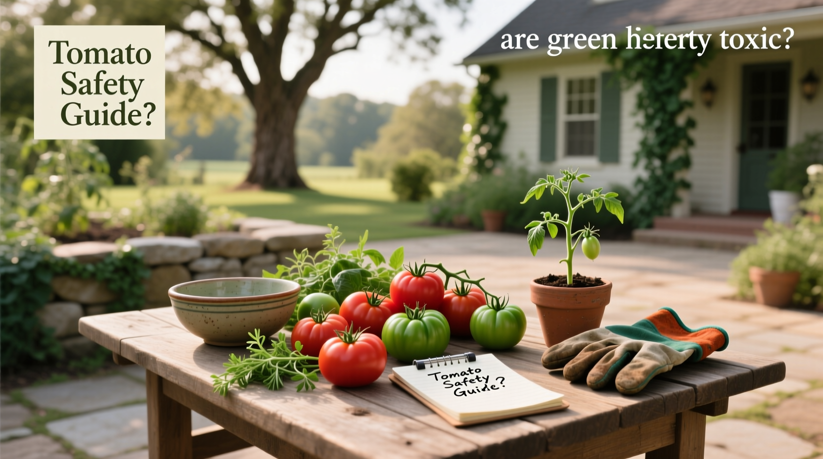 are green tomatoes toxic