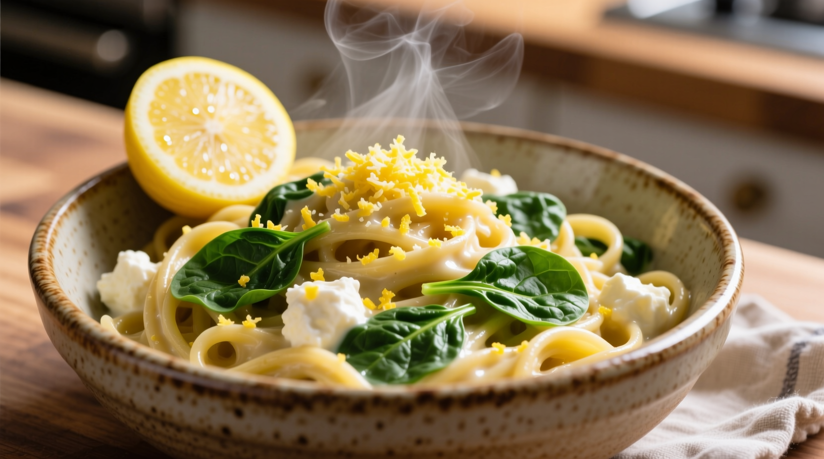 Perfect One-Pot Lemon Ricotta Spinach Pasta Recipe
