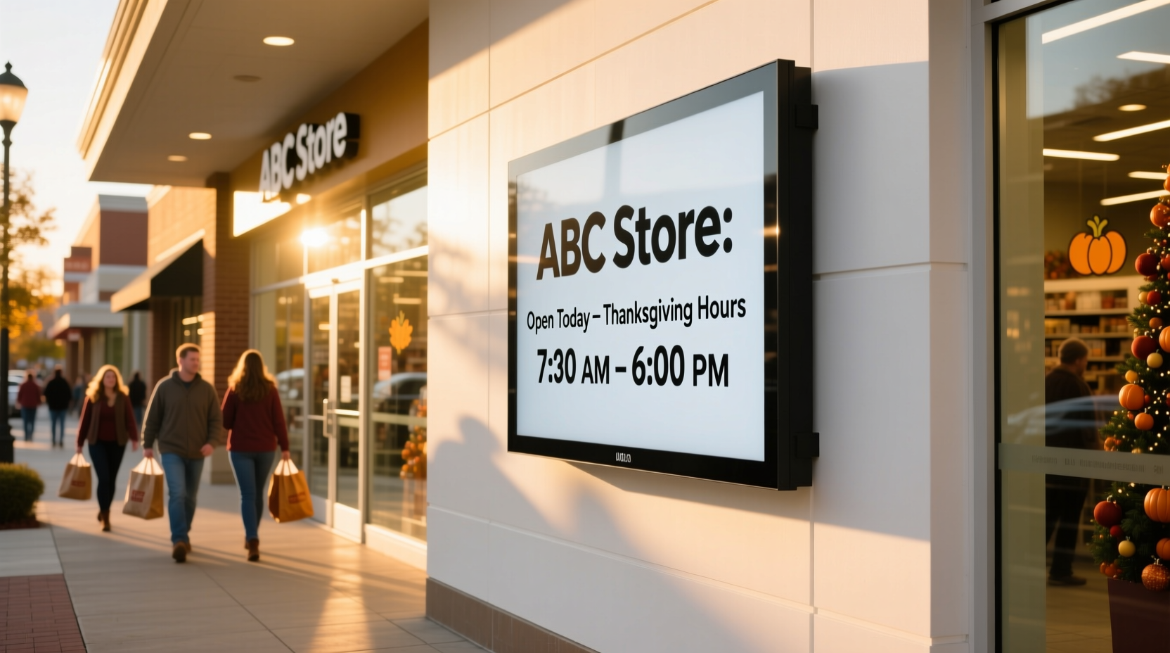 Is the ABC Store Open on Thanksgiving?